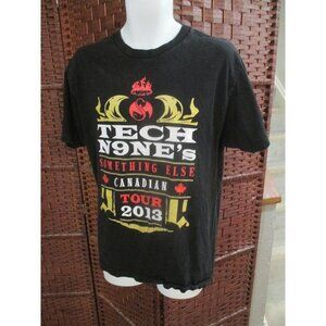 Tech N9ne's 2013 Something Else Canadian Tour T Shirt Large Rap Tee Tech N9ne